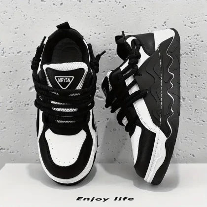 Men'S Minimalist Casual Sneakers with Soft Sole, Lightweight