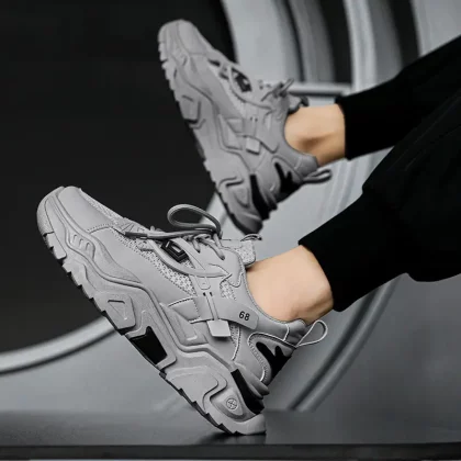 Women'S Breathable Mesh Casual Sneakers with Thick