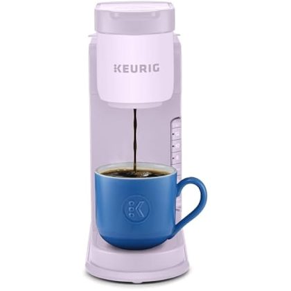 K-Express Single Serve K-Cup Pod Coffee Maker, 3 Brew Sizes, Strong Button Feature, 42oz Removable Reservoir, Lavender