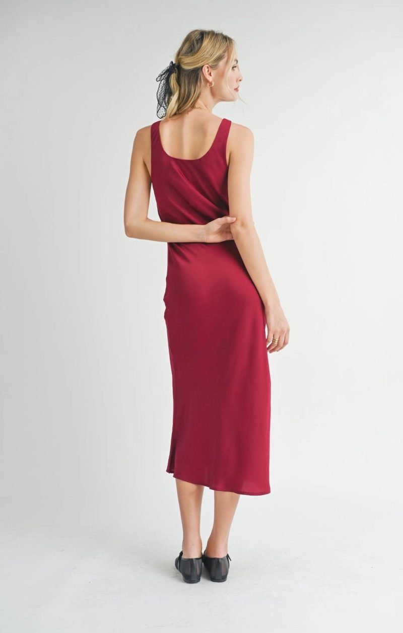 Sweet Treat Cowl Neck Midi Dress - Image 2