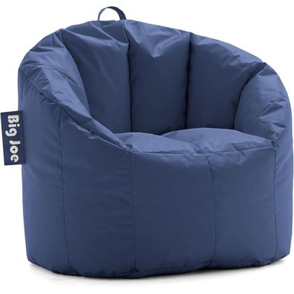 Milano Beanbag Chair Navy Smartmax