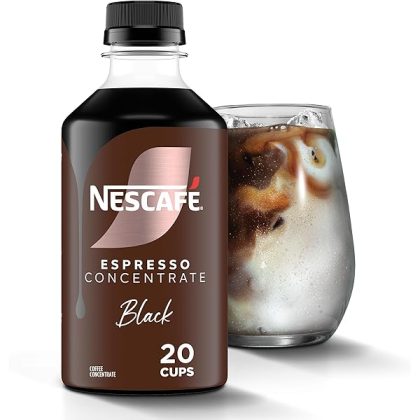 NESCAF?? Espresso Concentrate, Instant Espresso Coffee Concentrate, Black, 1 Bottle (10 Fl Oz)