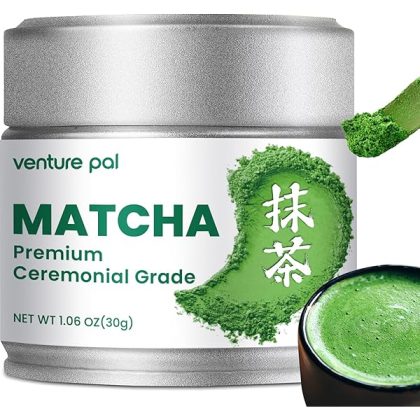 Ceremonial Grade Matcha Powder, Premium First Harvest Green Tea Powder ?C 100% Pure Matcha Tea, Vegan, Gluten-Free, Sugar-Free with No Additives (30g/1.06oz)