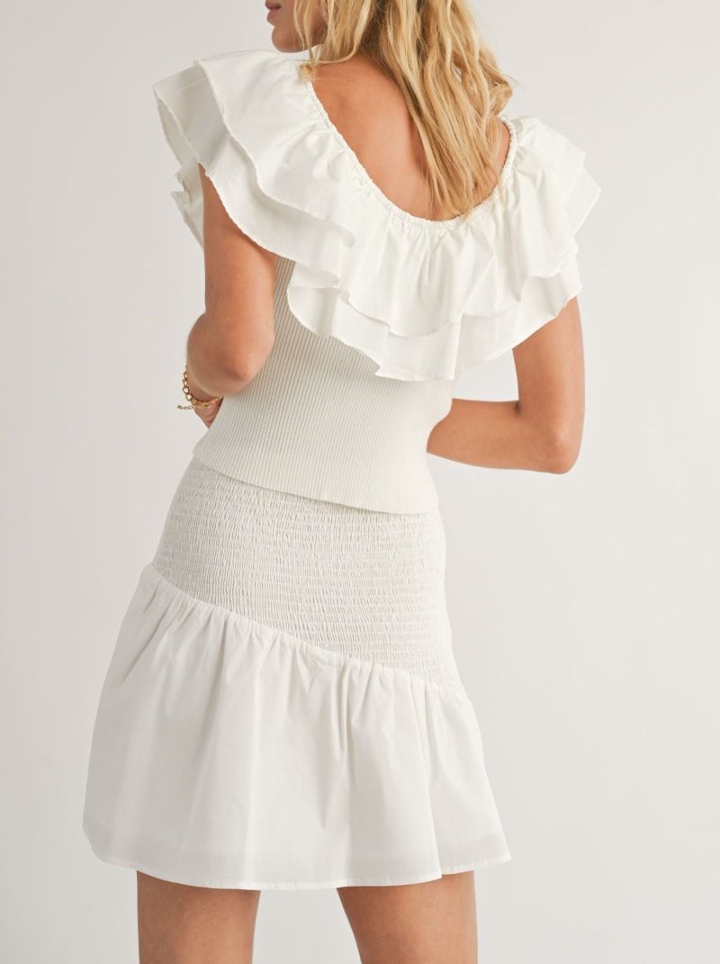 Picnics Ruffle Detail Sweater - Image 3