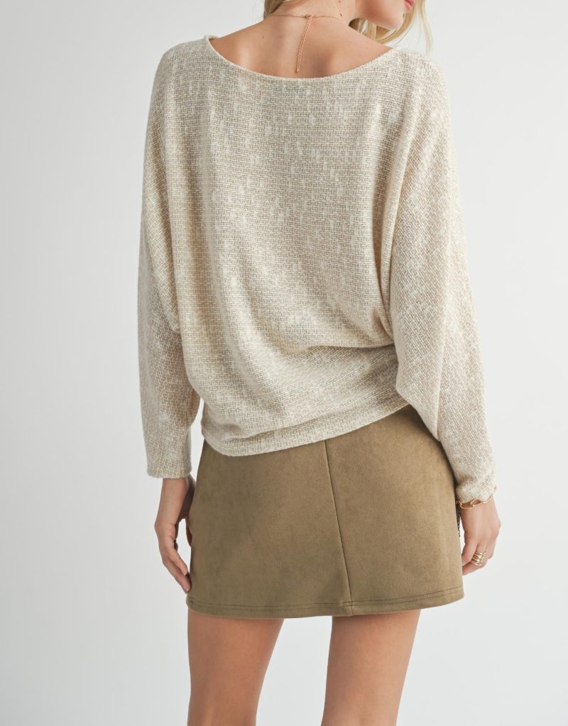 Billie Ots Dolman Sleeve Knit Top - Image 3