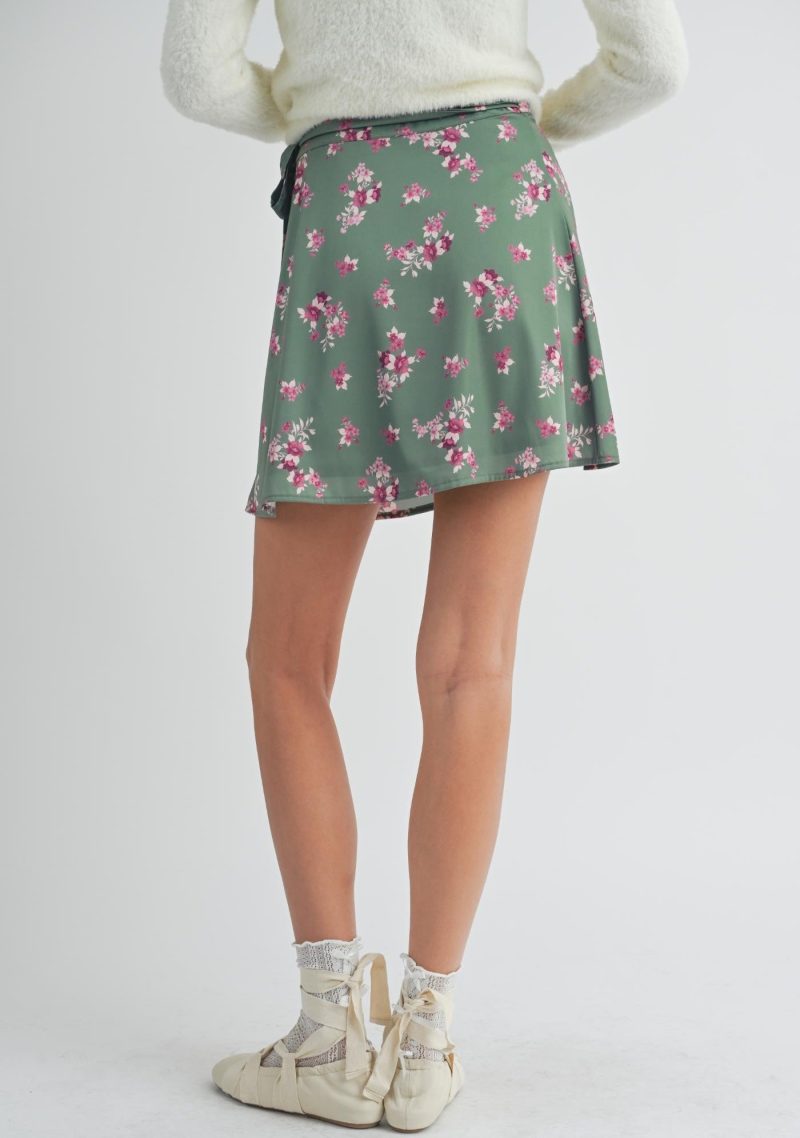 Hostess Wrap Mini Skirt - Image 5