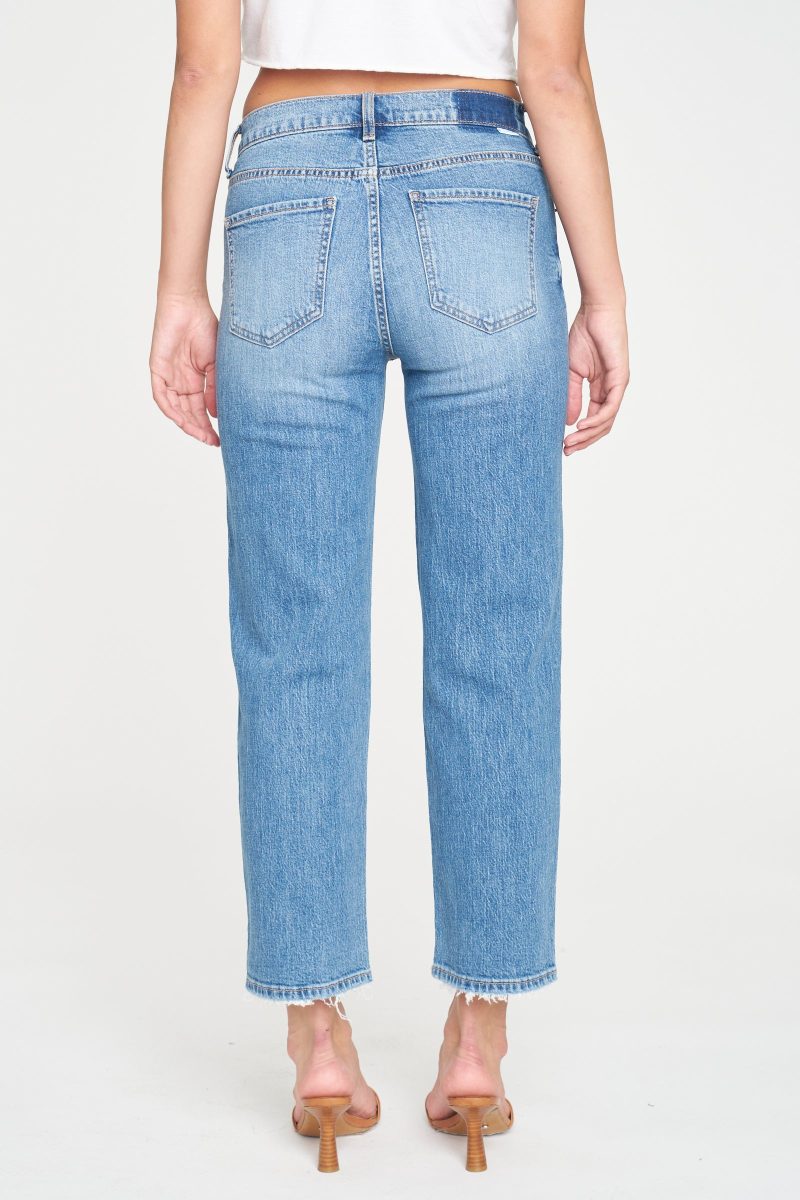 Backstage Mid Rise Straight Leg Jean - Image 3