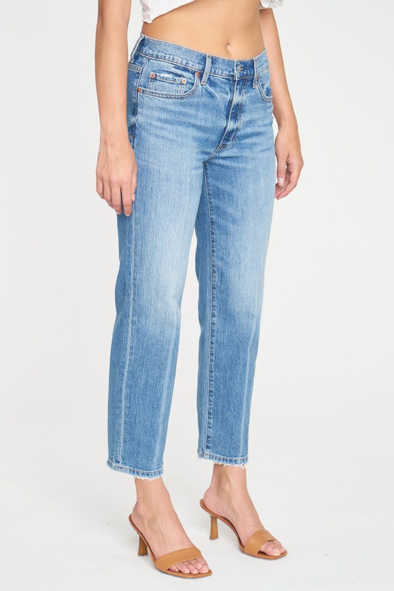Backstage Mid Rise Straight Leg Jean - Image 2