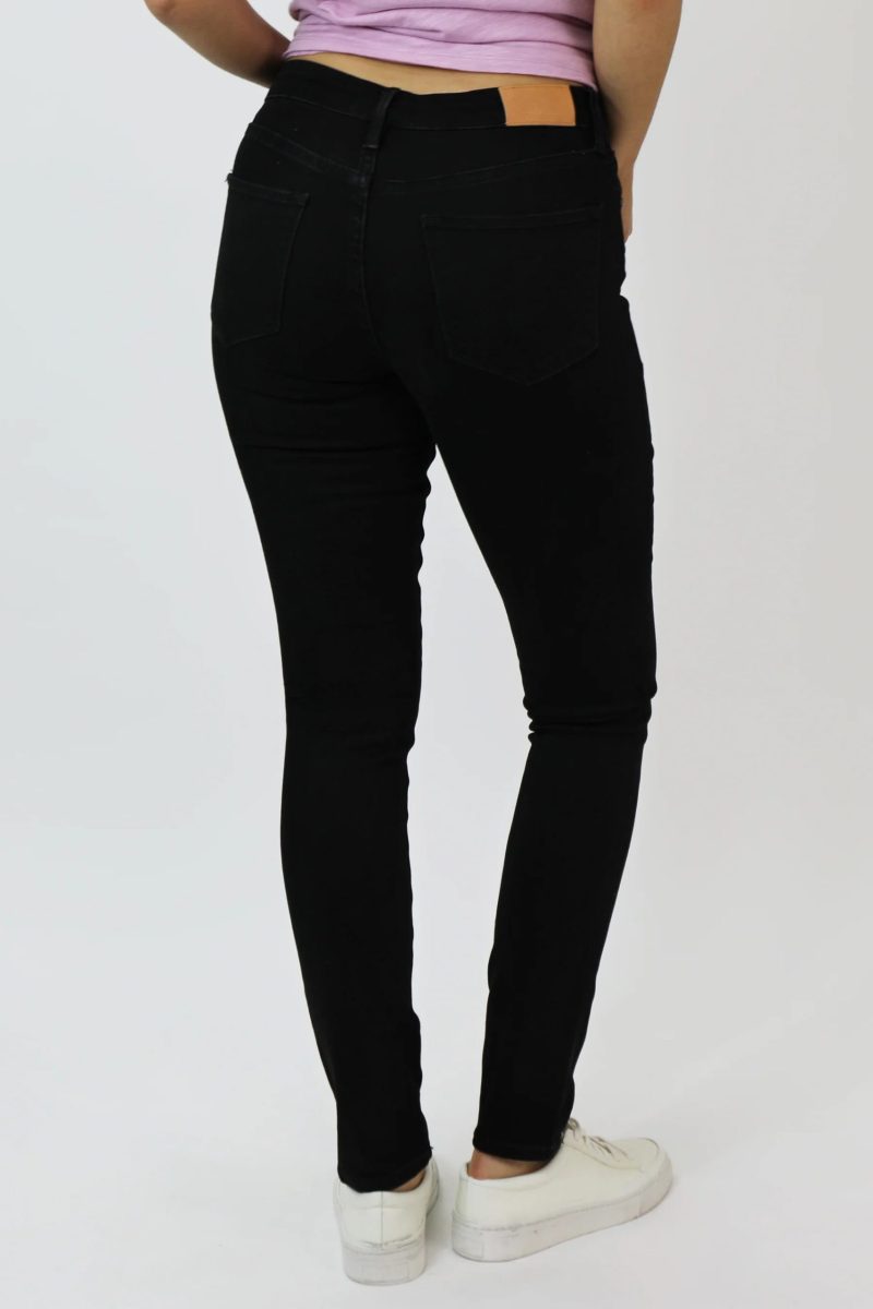 Gisele High Rise Skinny Jeans Black Arrow - Image 4