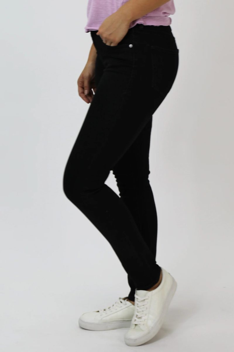 Gisele High Rise Skinny Jeans Black Arrow - Image 3