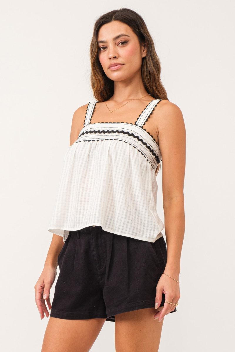 Ulani Ruched Strap Tank - Image 3