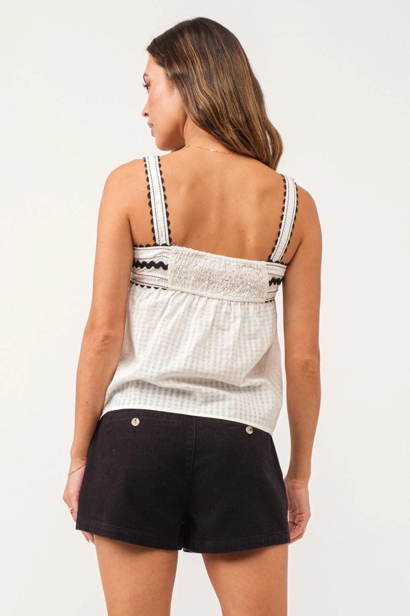 Ulani Ruched Strap Tank - Image 4