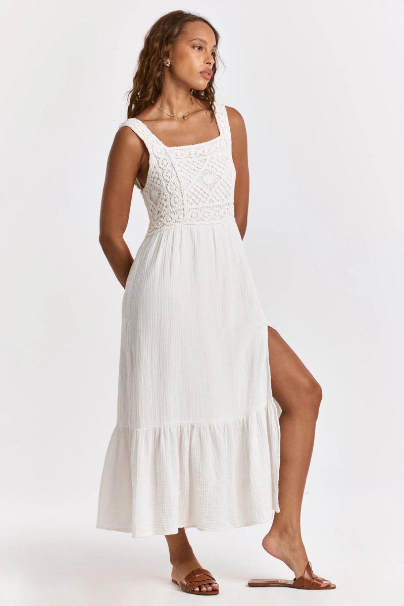 Chasity Embroidery Tank Dress - Image 2