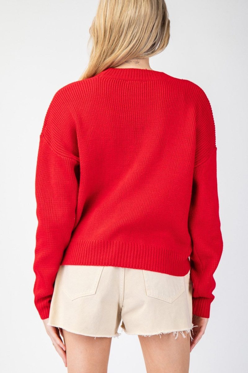 Merry Stitch Long Sleeve Sweater - Image 7