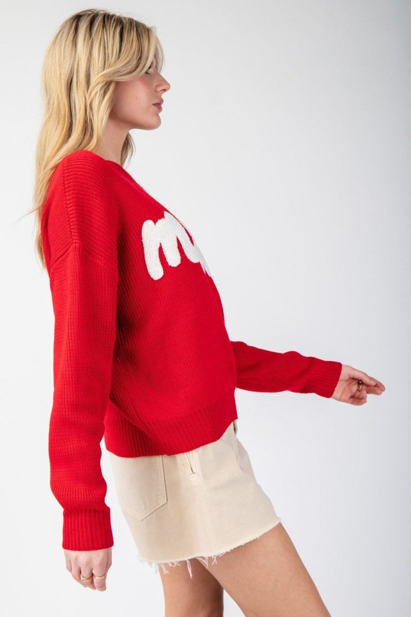 Merry Stitch Long Sleeve Sweater - Image 6