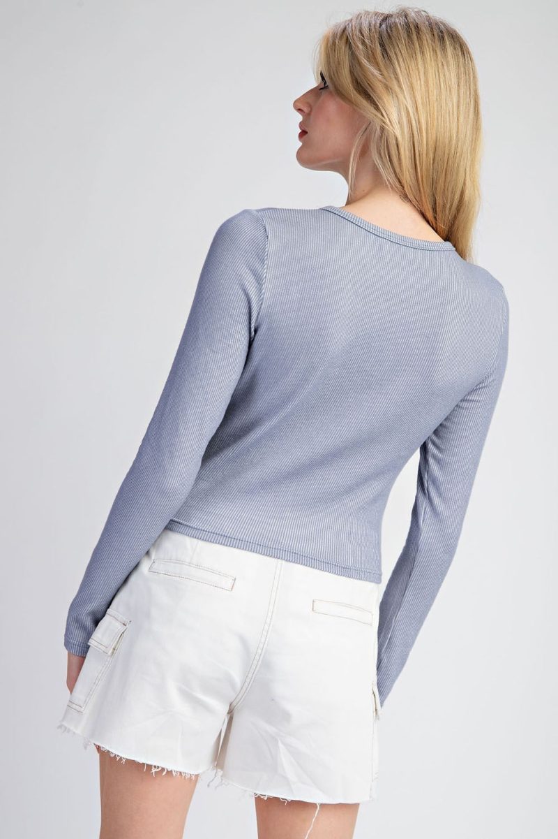 3D Ruffle Bow Long Sleeve Top - Image 7