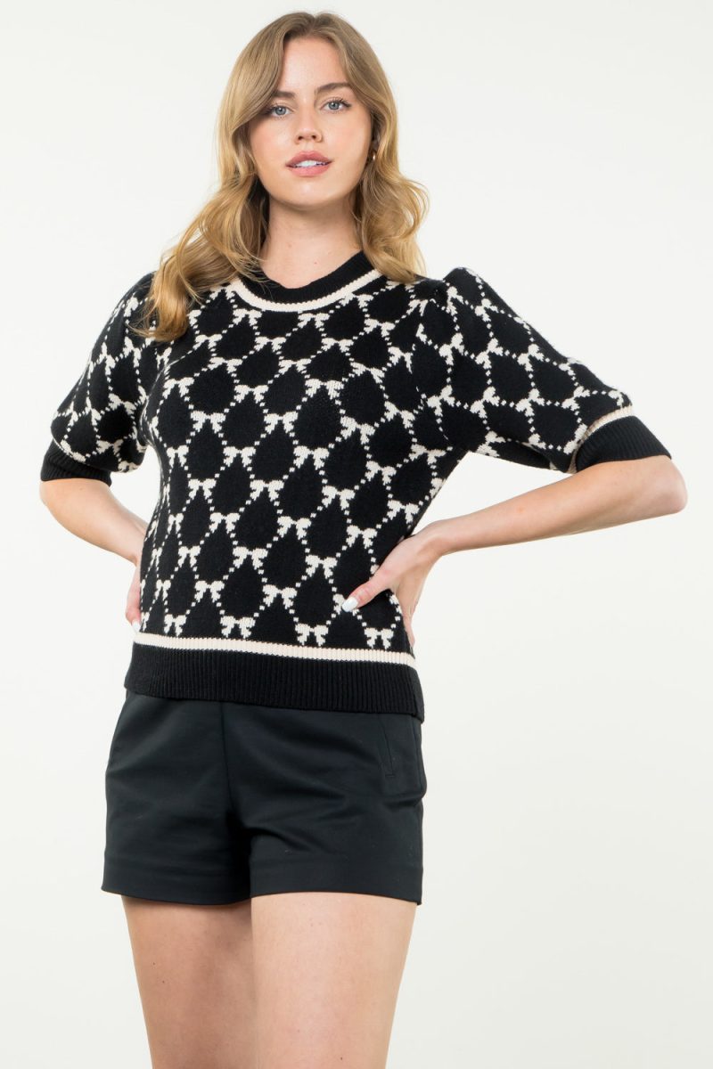 Short Sleeve Knit Top - Image 7
