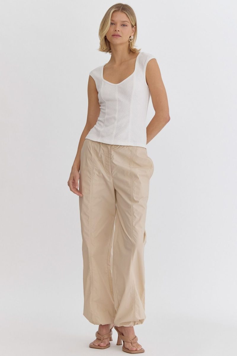 Sweetheart Neck Sleeveless Top - Image 7