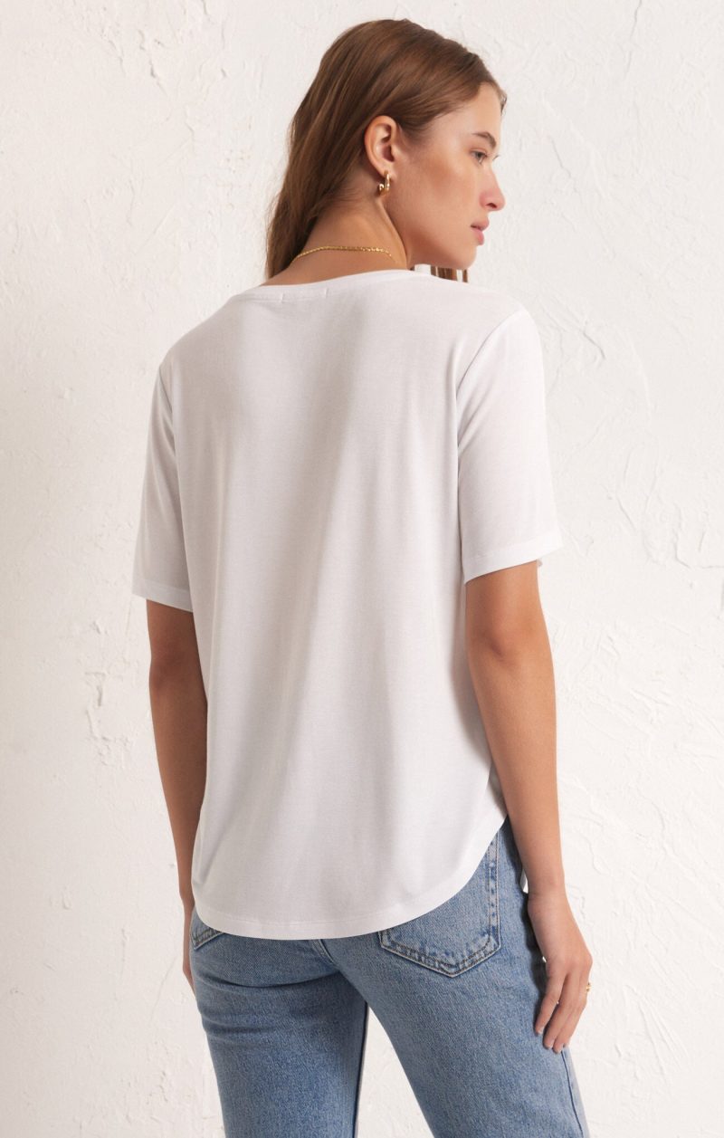 Sammie V-Neck Tee - Image 8