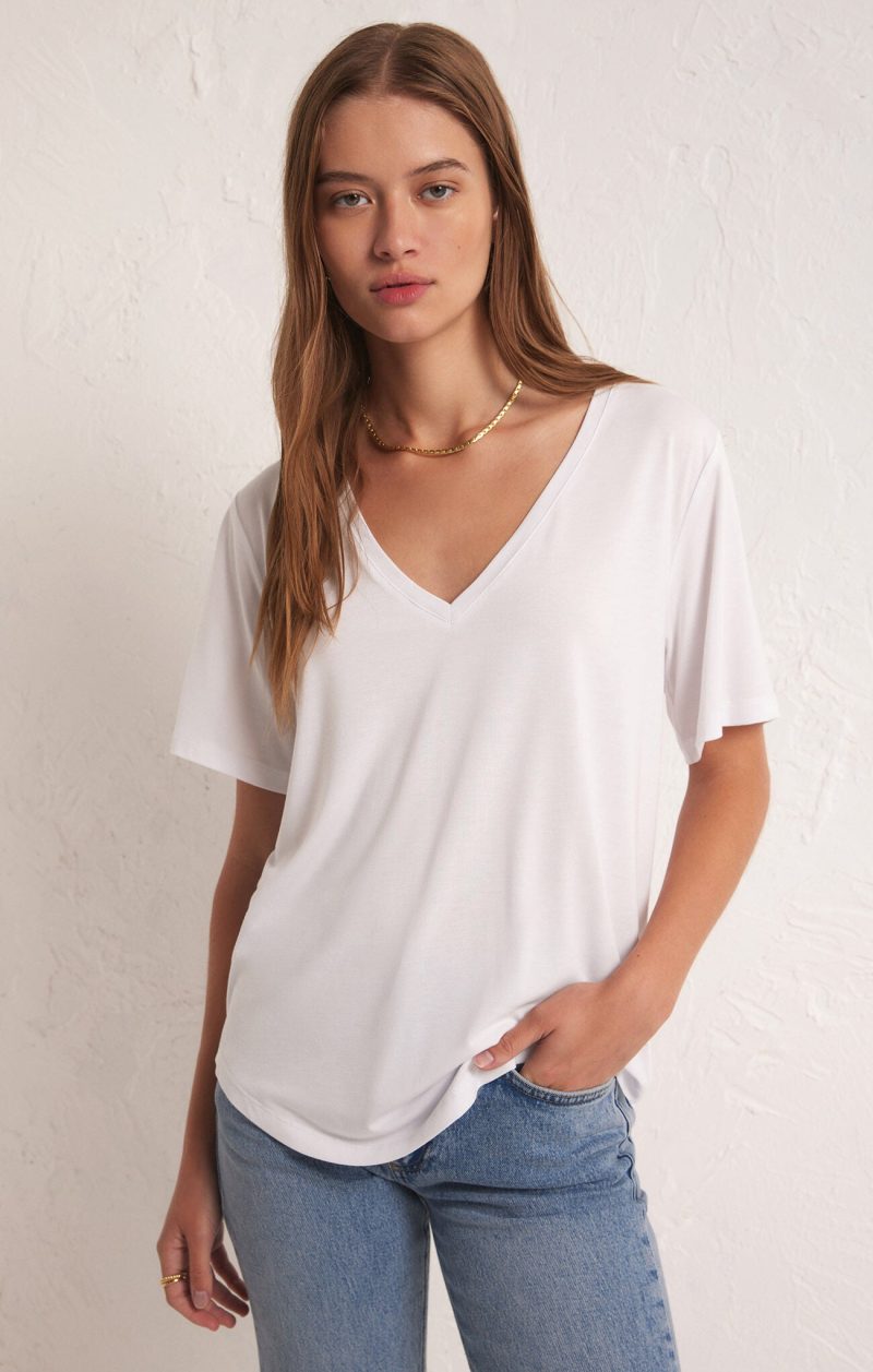 Sammie V-Neck Tee - Image 5