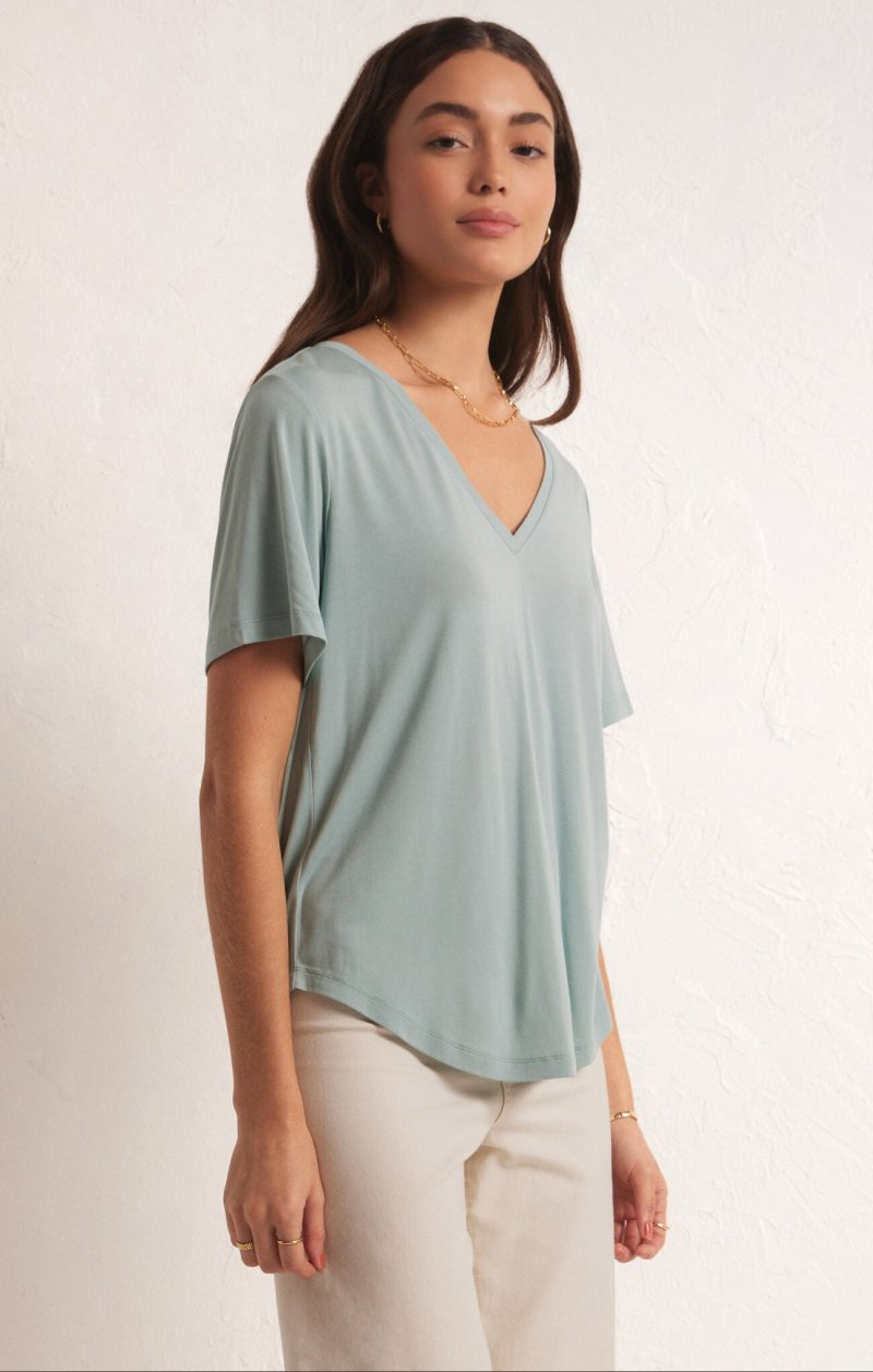Sammie V-Neck Tee - Image 2
