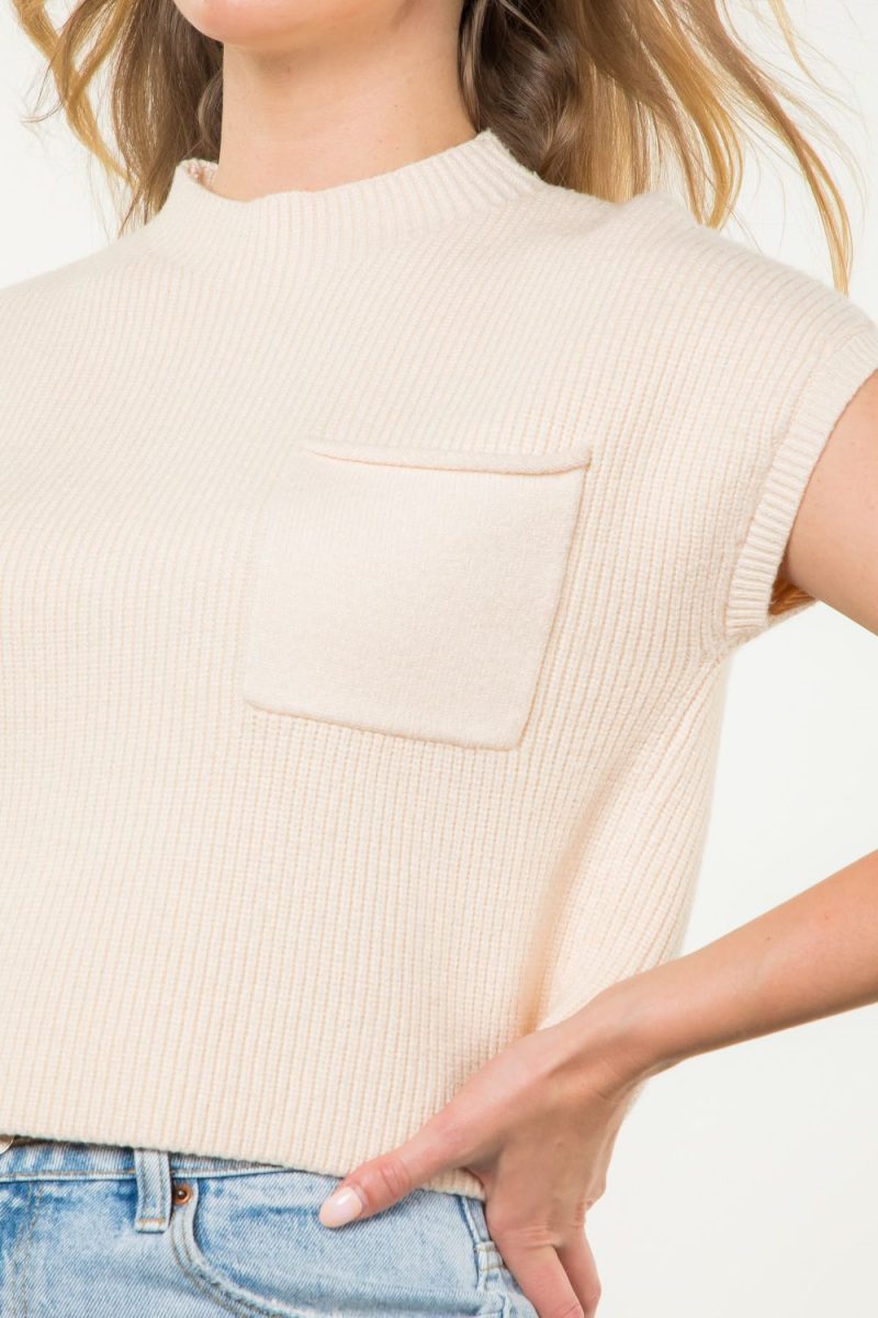 Short Sleeve Knit Top - Image 2