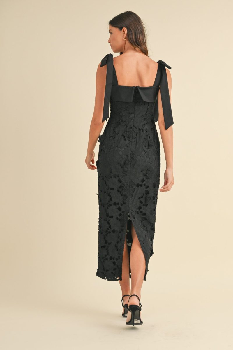 Shoulder Strap Floral Midi Dress - Image 7