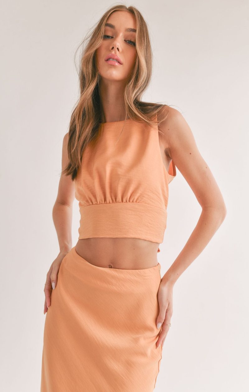 Jess Open Back Tie Top - Image 3