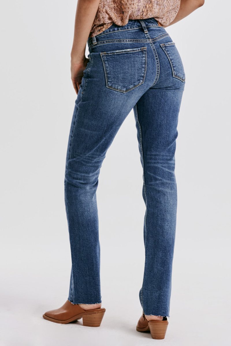 Playback Mid Rise Slim Straight Jeans Everett - Image 4