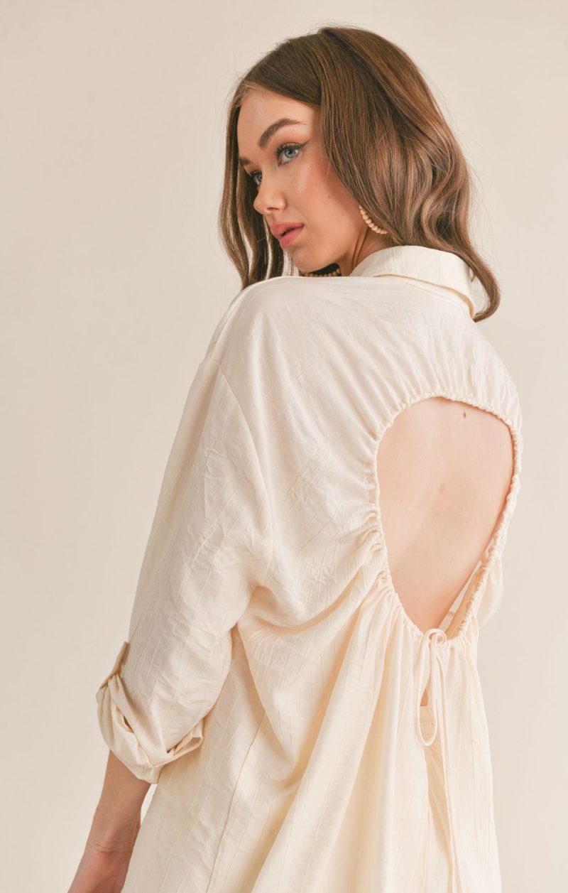 Clementine Crush Cutout Back Shirt - Image 11