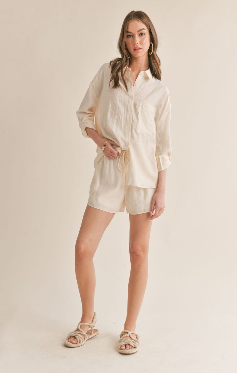 Clementine Crush Cutout Back Shirt - Image 2