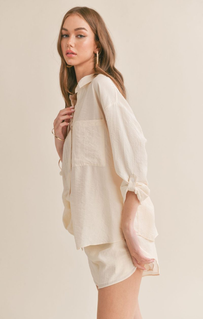 Clementine Crush Cutout Back Shirt - Image 7