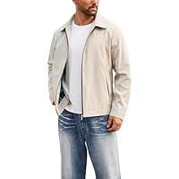 Lightweight Jackets for Men Casual Windbreaker Stylish Light Fall Spring Golf Work Dress Business Coat